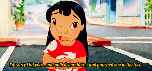 Lilo apologises for her mistake