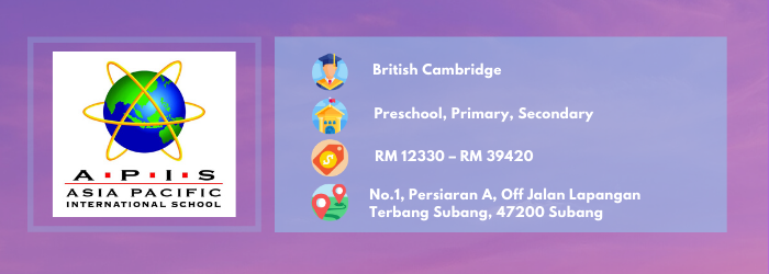 Asia Pacific International School (APIS), Subang Jaya
