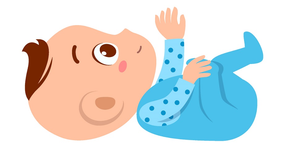 baby boy to toddler life cycle vector
