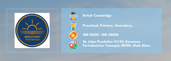 Brightway International School, Shah Alam