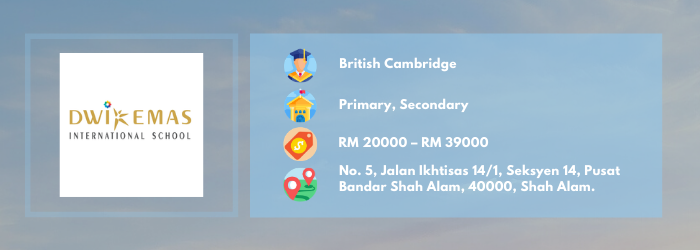 Dwi Emas International School, Shah Alam