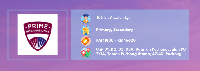 Prime International (f.k.a Cambridge Asia Learning Academy)