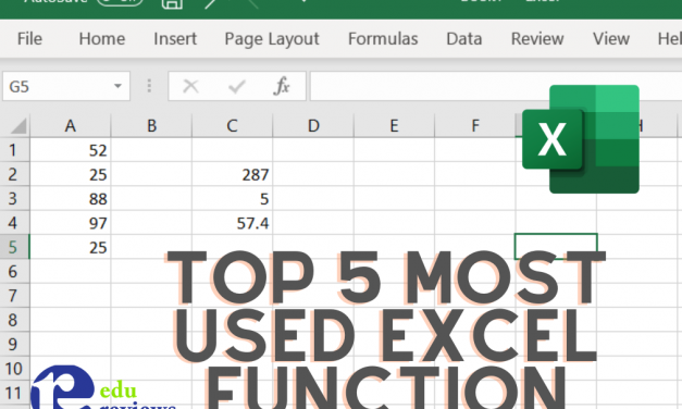 Top 5 Most Useful Excel Function