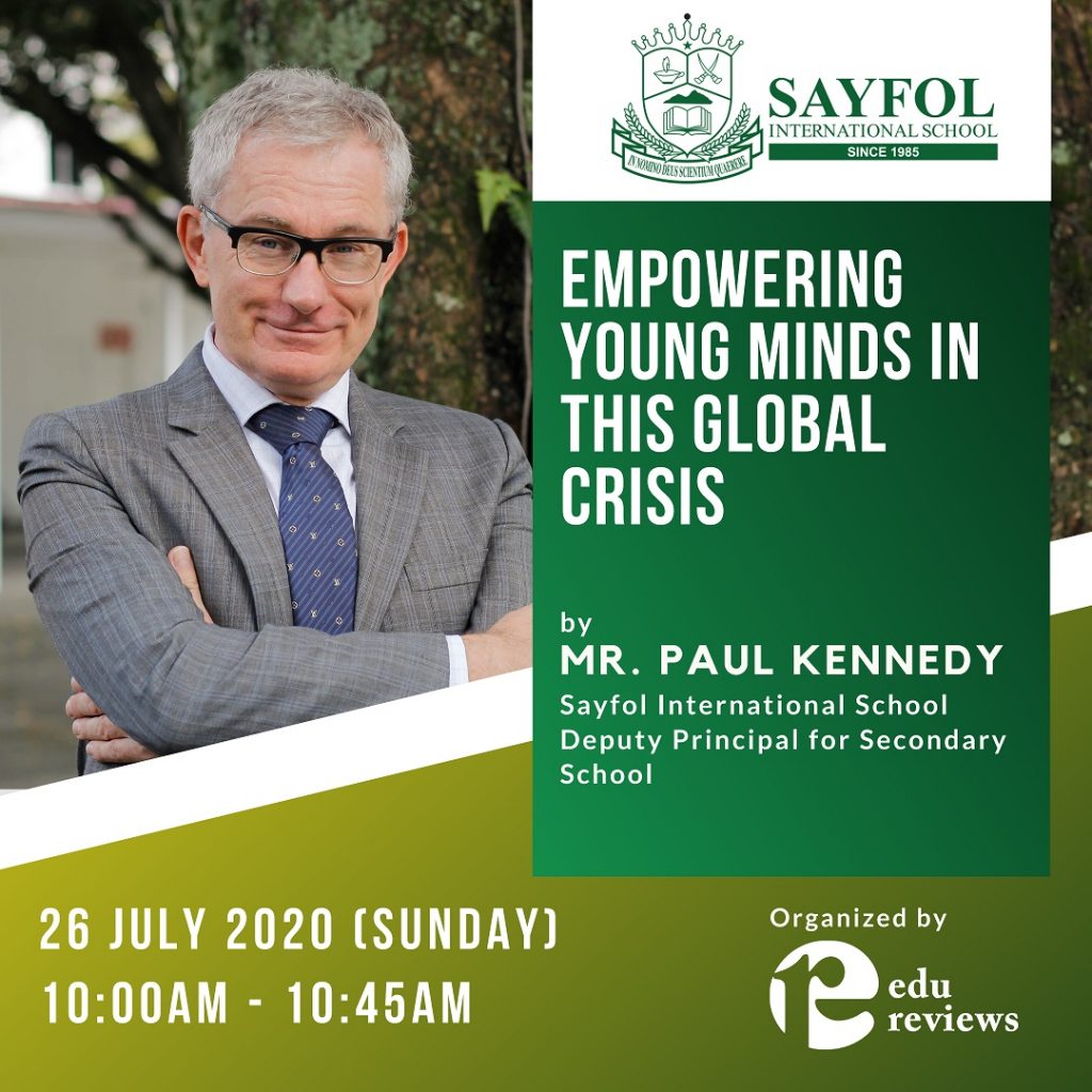 Empowering young minds in this global crisis webinar