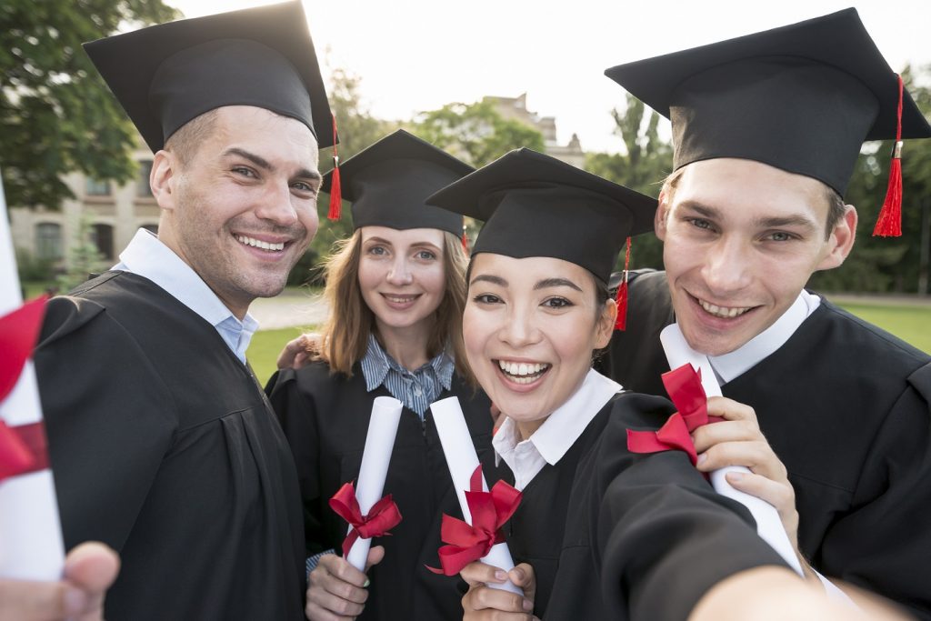 University students graduation